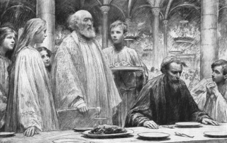 The Wedding Feast, Eugene Burnand